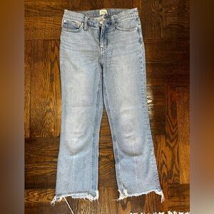 J. Crew Denim 9” Billie Demi Boot Crop Jean